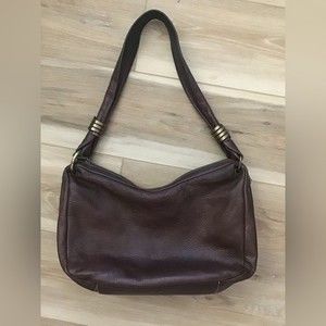 Avorio Leather Hobo Bag